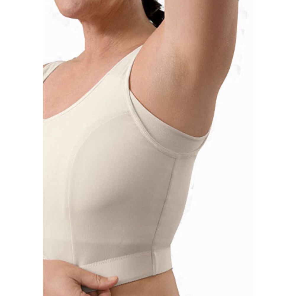 Seamless Cream Comfort Sports Bra